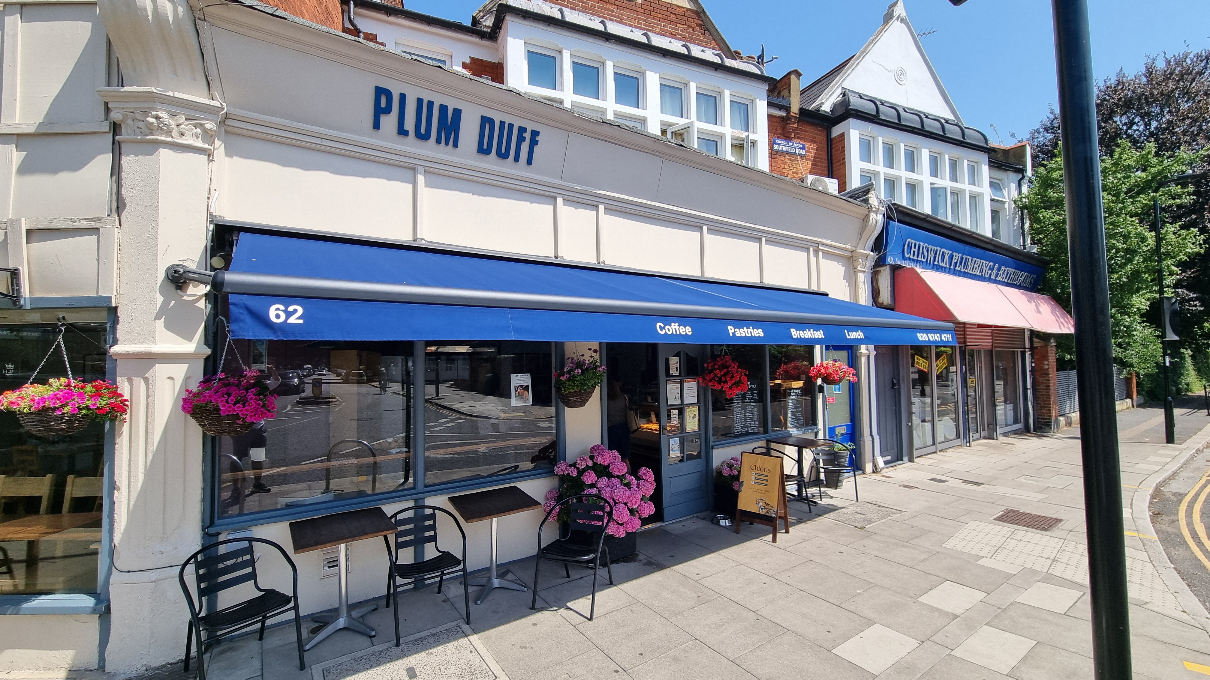 Plum Duff café, Chiswick