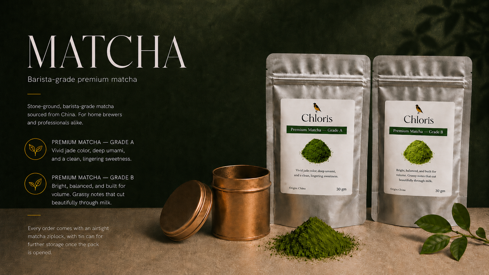 Chloris Premium Matcha